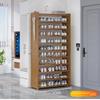 Household Goods Door Multi-layer Dust-proof Storage Shoe Rack Shelf Small Household Integrated Cabinet Shoes