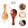 Durable Chinese Style Wooden Coffee Tea Sugar Spoon Condiment Spoons Spice Spoon Coffee Scoop