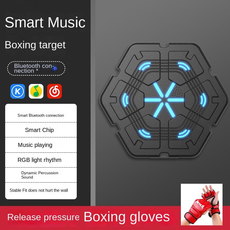 New Smart Boxing Machine Music Boxing Target Sports Fitness Boxing Trainer Home Exercise Boxing Wall Target