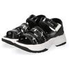 Sandals NM J108 Girls Black Cm 2E [Moonstar] 20.0