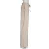 Summer Models Women's Home Daily Style Cotton Linen Drawstring Straight Basic Solid Colour Wide Leg Drape Spicy Low Waist Casual Trousers