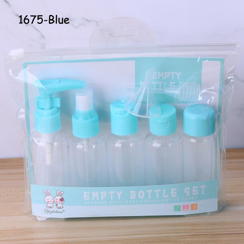 Портативный дорожный многоразовый набор пустых бутылок, контейнер для шампуня и геля для душа, может распылять лосьон, розлив в бутылки