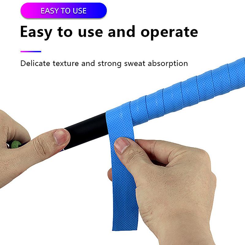 1 шт., сухая теннисная ракетка, противоскользящие впитывающие пот обертывания, ручки для бадминтона, вибрационная ручка для ракетки, спортивная спортивная лента