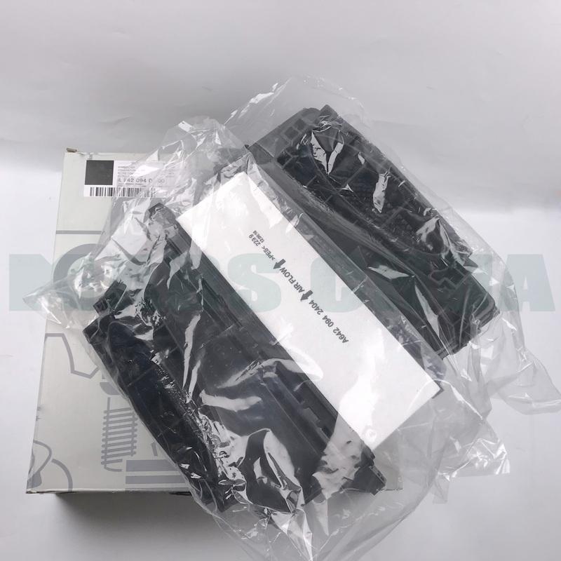 A6420940000 air filter element is suitable for Mercedes-Benz C-Class, E-Class, and S-Class models W204, W212, W213, and W463.