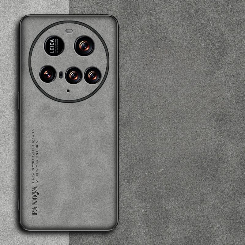 Case for Xiaomi 15 Ultra Luxury Sheepskin Leather Phone Case for Xiaomi 15ultra Mi 14T 15Pro POCO M7 X7 Pro Matte Silicone Protection Shell