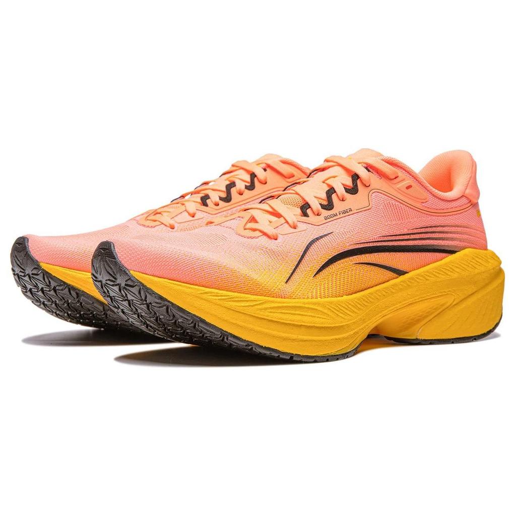 Кроссовки мужские Li Ning Wu Shi 5S 4.0 с амортизацией ладони, желтые, черные ARSU007-10