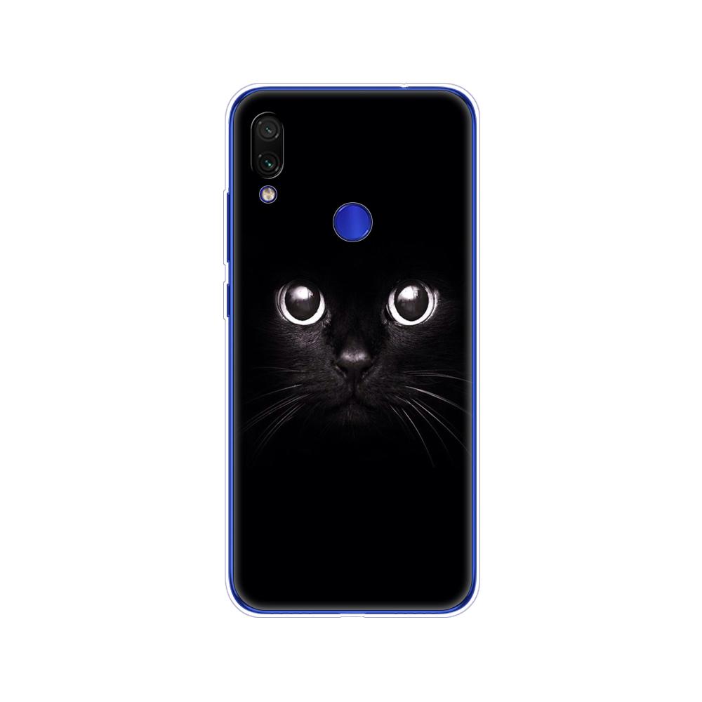 Чехол для Xiaomi Redmi Note 7, силиконовый чехол из мягкого ТПУ с рисунком для xiaomi Redmi Note 7, чехол 6,3 дюйма, чехол Fundas Coque Redmi Note 7 PRO, чехол