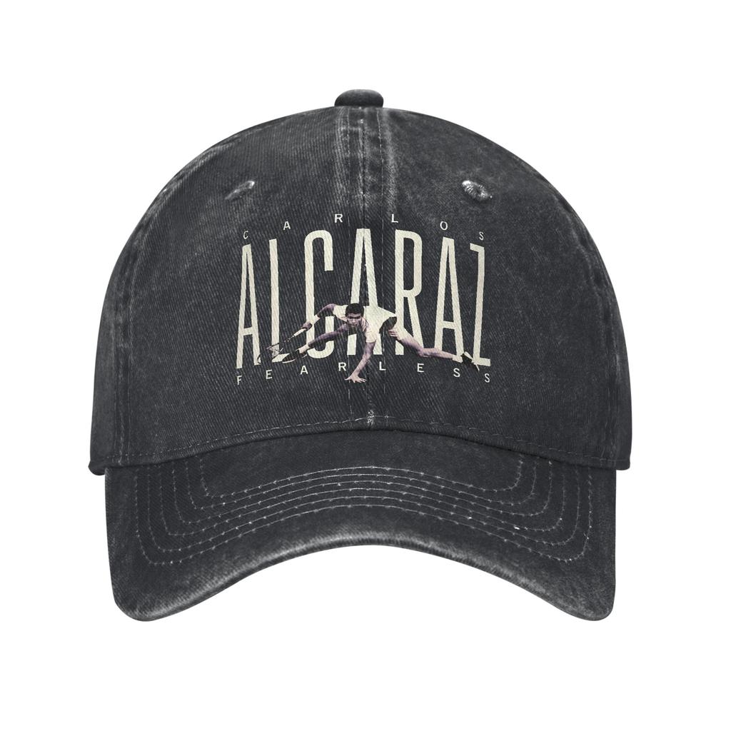 Washed Baseball Cap Carlos Alcaraz Summer Trucker Hat For Unisex Women Fitted Retro Running Hippie Sun Baseball Caps