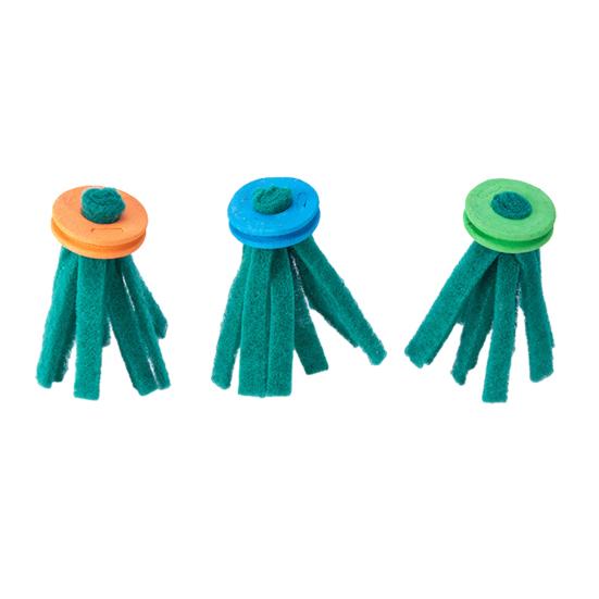 Нерестовые мопы для рыб Безопасные для аквариумных рыб мопы для размножения Мопы для откладывания икры с плавающими пенопластовыми кольцами для петушков, гуппи