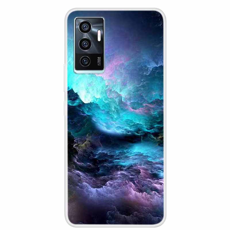 Для vivo V23e V21E 5G 4G Чехлы Прозрачные Мраморные Мягкие ТПУ Силиконовые Задние Крышки для Vivo V21 5G Чехлы Прозрачный Бампер для vivoV21