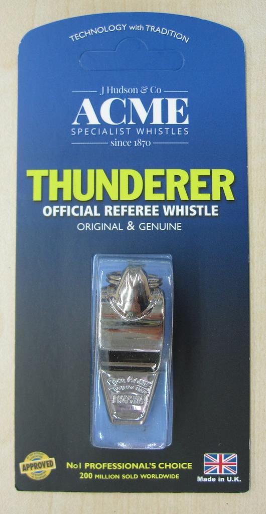 Свисток судьи ACME Серебристый AC60.5