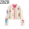 Zbzr Autumn and Winter New Women Clothes Western Style French Style Fashion Temperament Discount Embroidery Outerwear 4786206