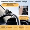 Steering Wheel Knob Spinner - Universal Non-Slip Fit, ABS & Premium Silicone Fin