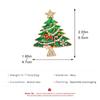 Clothes Accessories Christmas Brooch Korean Style Christmas Tree Brooch  Gift