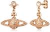 MINIBAS RELIEF DROP Earrings for Brass [Vivienne Westwood] Women, 62020025/G120 [item]