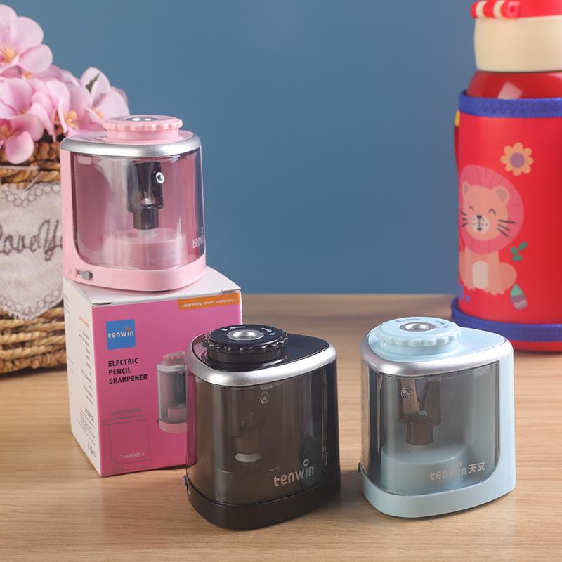 Креативный электрический карандаш-роллер, студенческая электрическая точилка для карандашей, энергосберегающий, креативный портативный точилка для карандашей