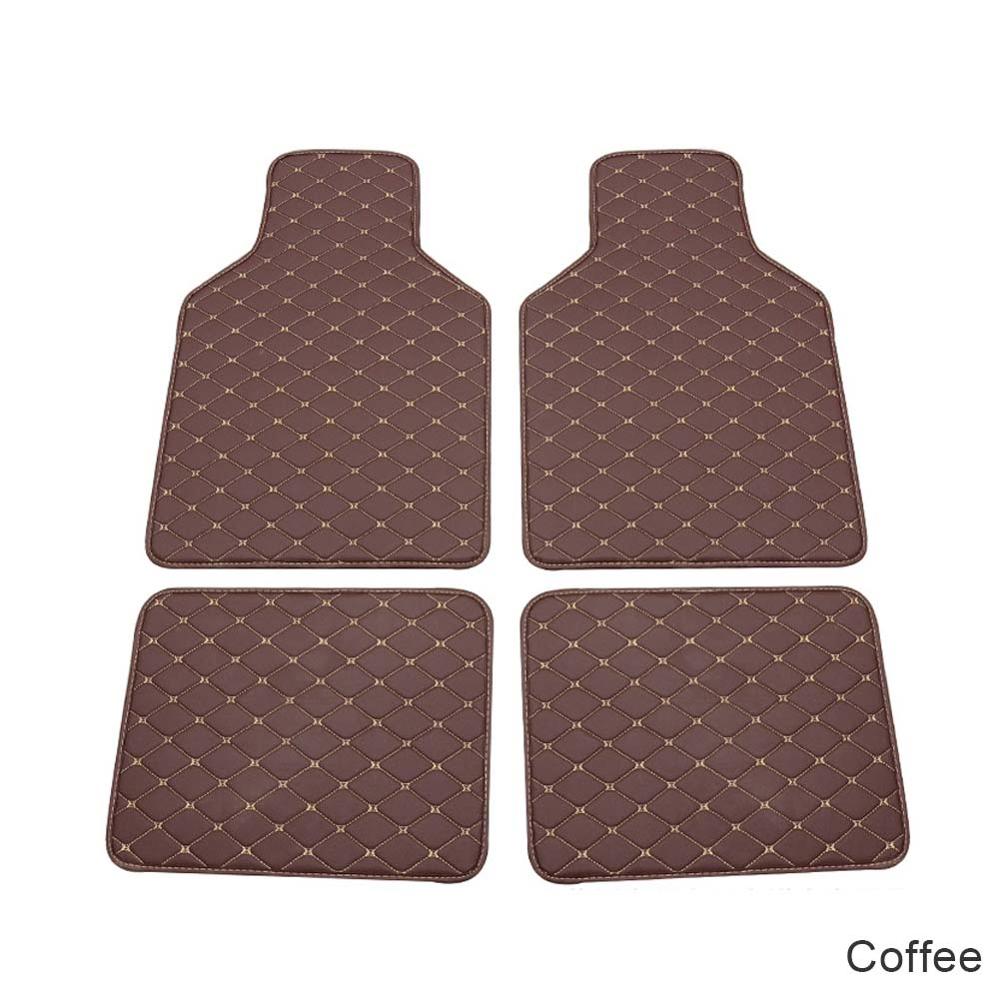 4 шт. Универсальные автомобильные коврики, коврики, водонепроницаемые, грязные коврики для всех автомобилей