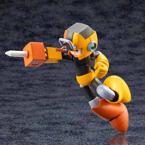 Kotobukiya Rockman Pile Drive Ver. Non-scale Plastic Model, Approximately 135mm Tall