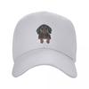 Custom Cool Dachshund Baseball Cap Women Unisex Adjustable Adult Badger Sausage Wiener Dog Dad Hat Hip Hop Sun Hat
