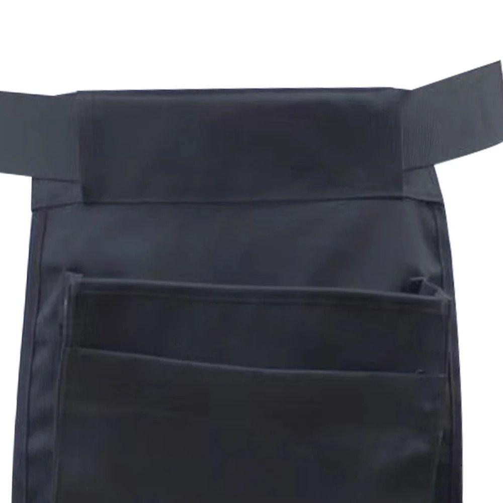 Multi-pocket Apron Belt Bag Black Fanny Pack Wear Resistant Tool Pouch Travel