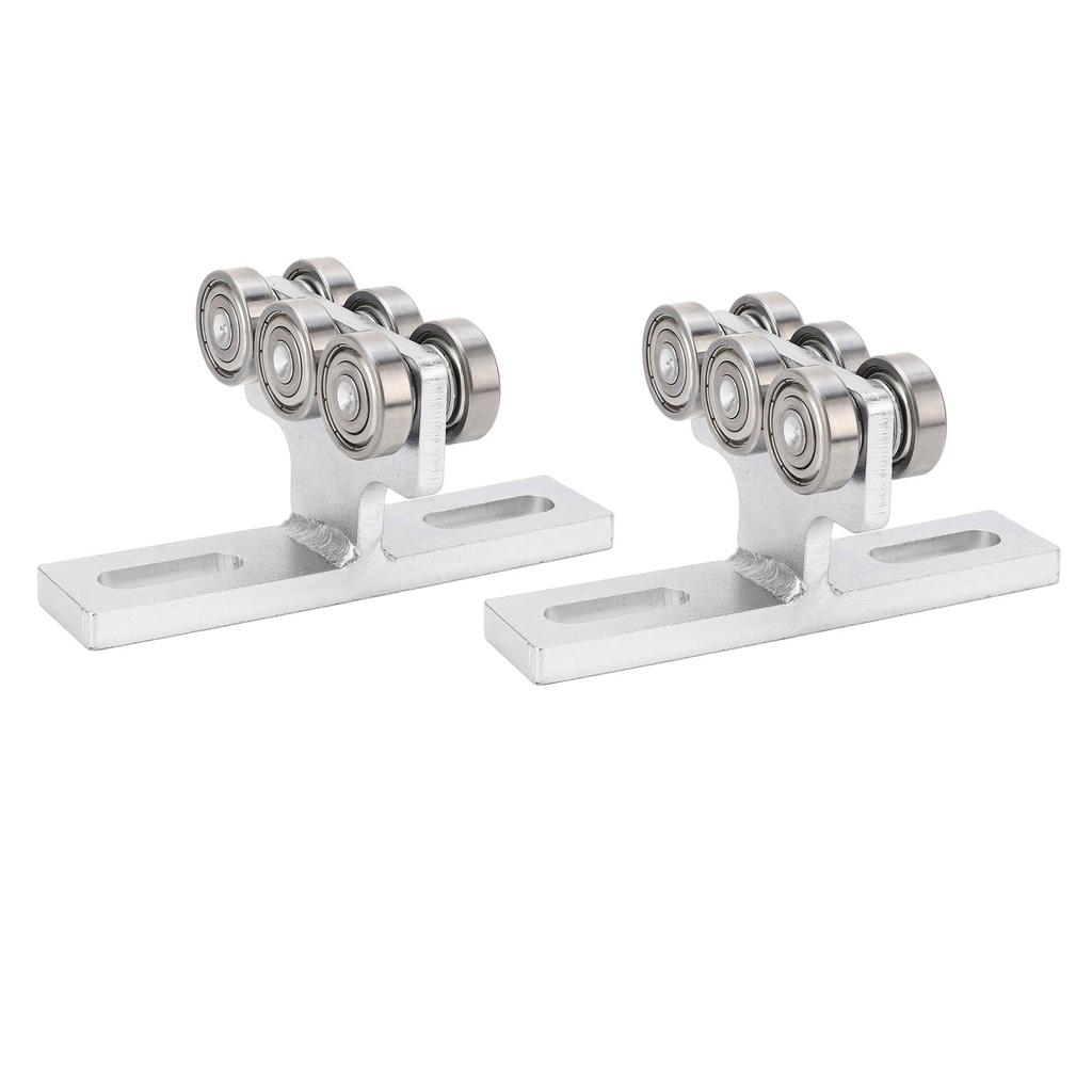 2 шт. 6-колесная тележка в сборе для электрической лебедки PA200‑PA1000, ролик тележки для 1‑/8 дюйма или выше S