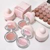 Натуральные матовые кремовые румяна в баночке, мягко растушевывающиеся, для контуринга лица
