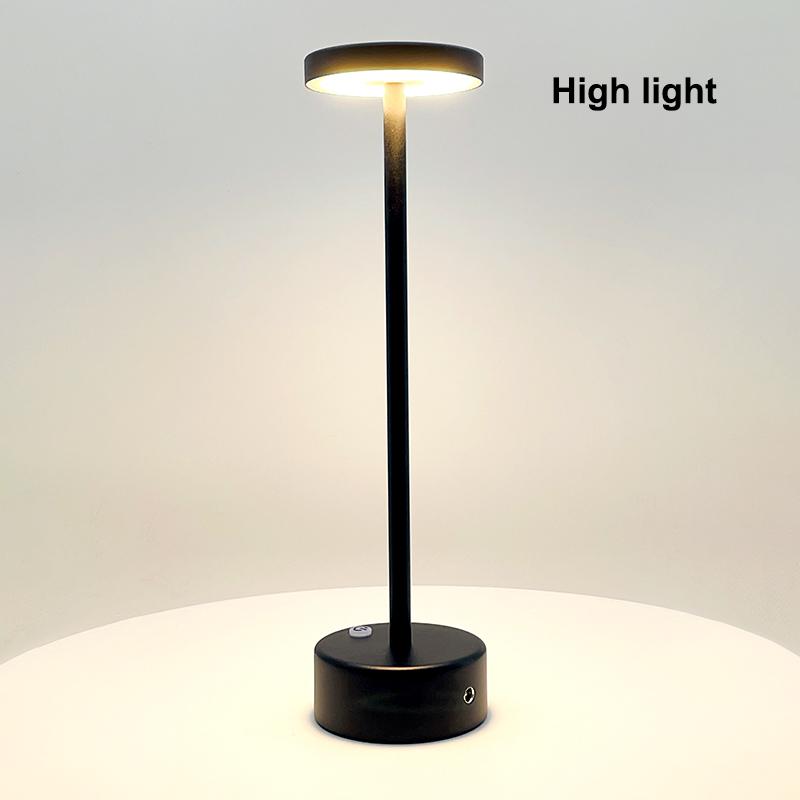 Скандинавский современный портативный аккумуляторный оператор для дома, декоративный стол, кровать, ночник, светодиодная настольная лампа для