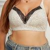 Sexy Lace Plus Size Adjustable Bra Sexy Push Up Camisole Bra