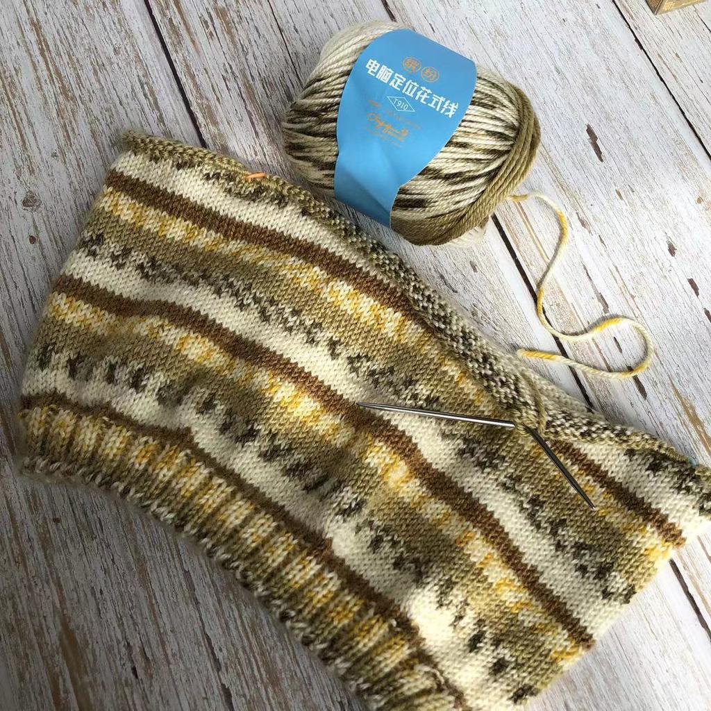 50 г Пряжа Fancy Wool 35% Шерсть и 65% Акрил для Детей Средней Толщины Пряжа для Ручного Вязания Мягкая Пушистая Смесовая Шерстяная Нить