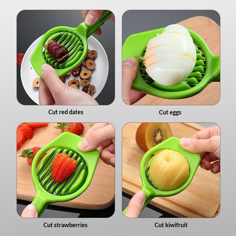 Stainless Steel Jujube Pitter And Slicer Set Cherry Pitter With Non Slip Handle Easy Use For Kitchen Baking And Snack Prep