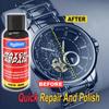Quick Scratch Repair Polish Cream With Sponge Multi-Surface Restorer For Watches Jewelry Stainless Steel Metal Oxidation Remover