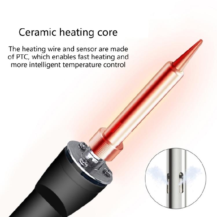 Durability Fast Heating Soldering Iron 90W Adjustable Constant Temperature Digital Control Rapid Heat Welding Tool