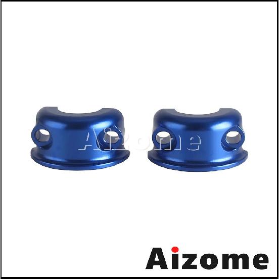 For Harley Softail Deluxe Low Rider ST FXLRST Motorcycle Aluminum Handlebar Clutch/Brake Control Supply Perch Clamp Half Clamps