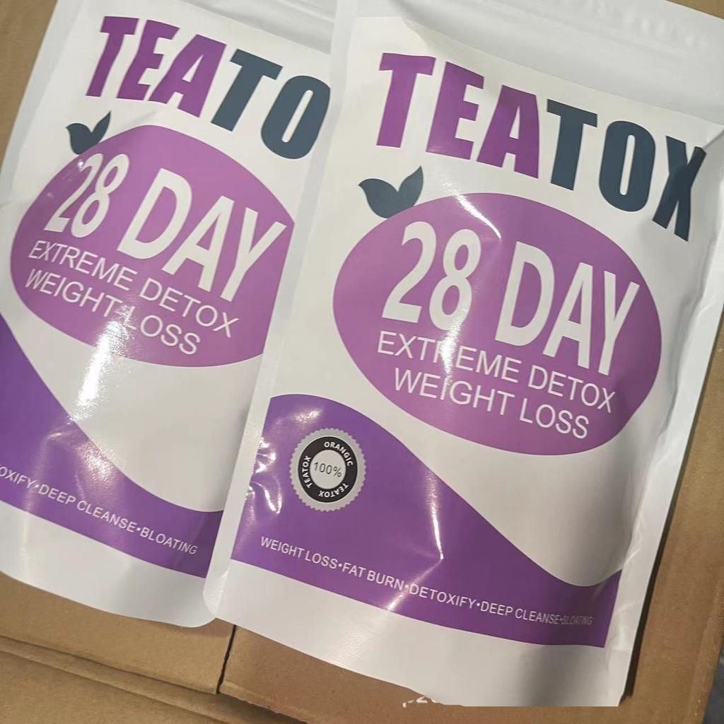 28-дневный чай для похудения Продукт Детокс-чай Очищение Сжигание жира Чай