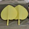 New Summer Hand Cranked Large Palm Fan with Thickened and Increased Pressure Resistance, Bendable Household Banana Fan