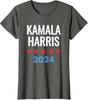 Камала Харрис 2024 в Президенты Политический Дизайн Женская футболка с круглым вырезом Унисекс футболка