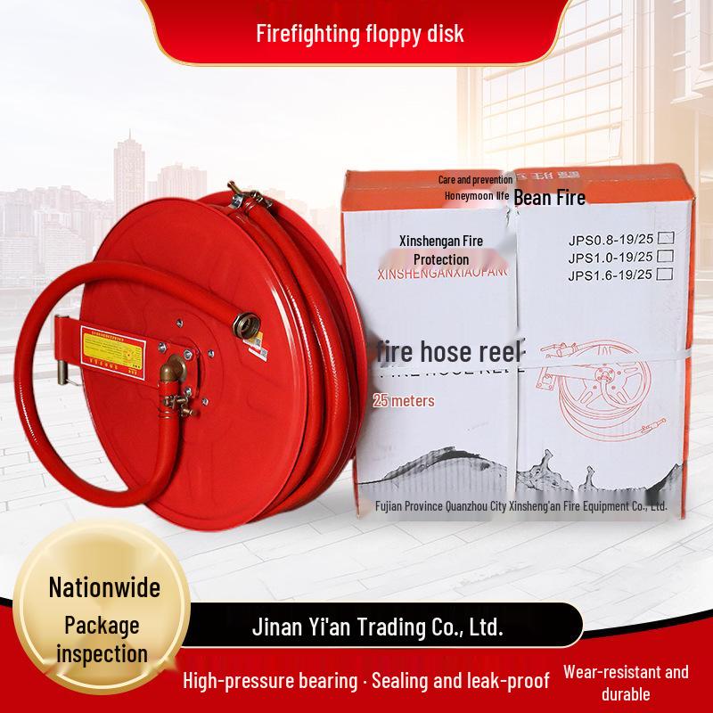 High-Pressure Fire-Resistant Self-Rescue Hose Reel for High-Rise Emergency