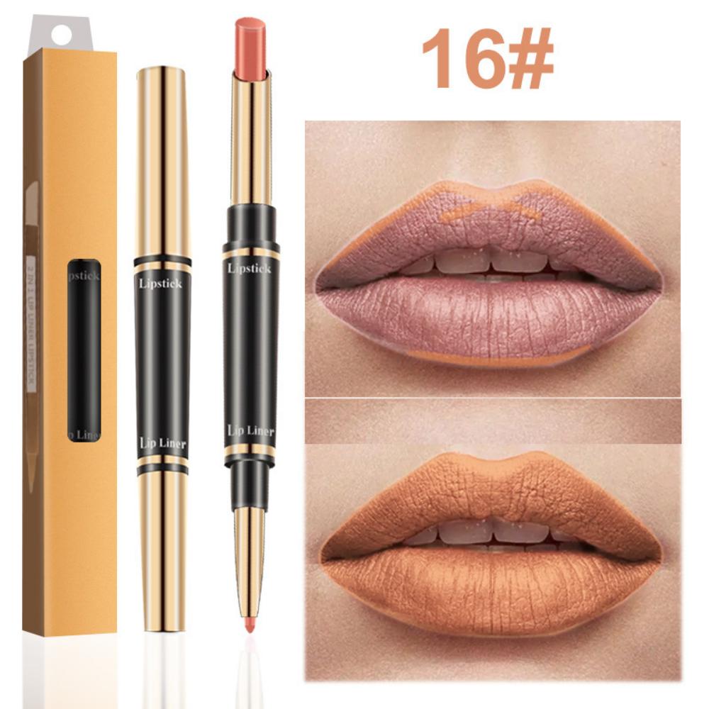 MKKRONTA Double-ended Waterproof Non-removal Lip Liner
