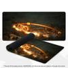 Large Myth Warrior Giant Deity XXL Gaming Mouse Pad Cloudy Mountain Deskmat Non-Slip Rubber PC Keyboard Game Desk Mats Mousepads