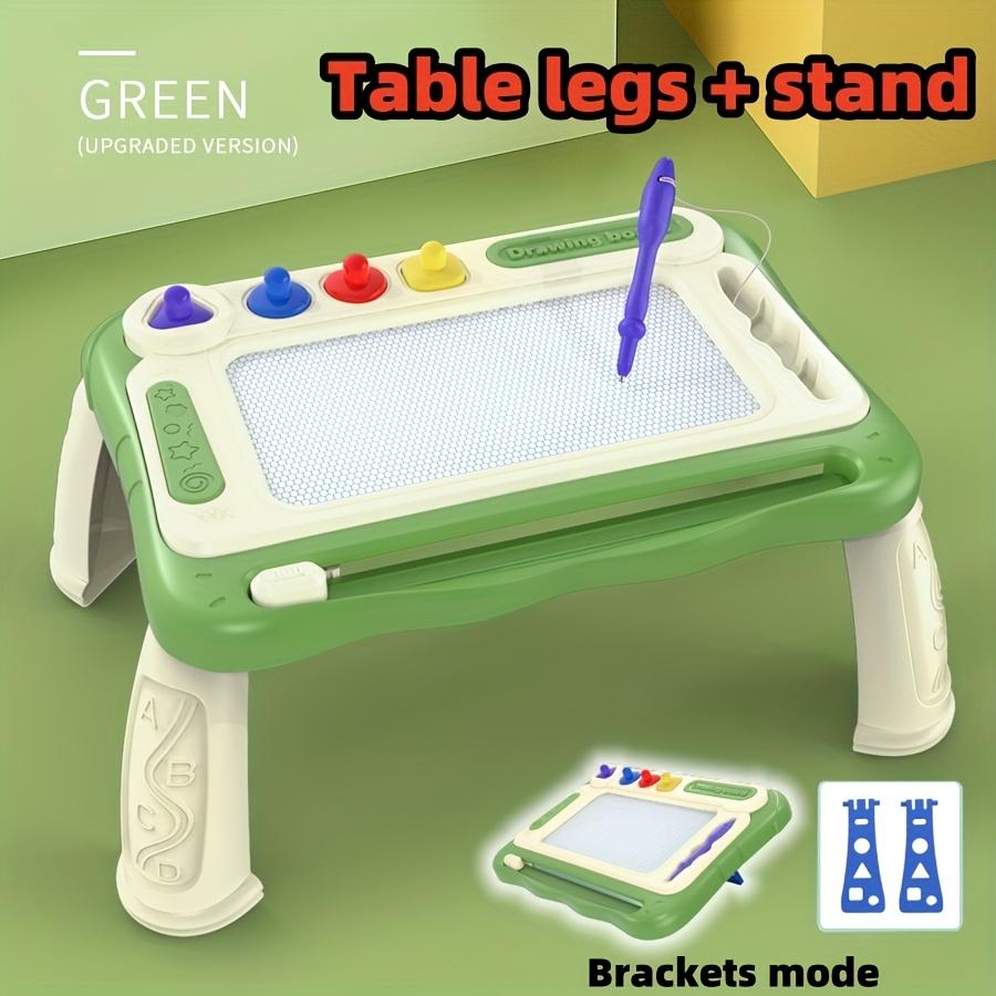 Детская доска для рисования, игрушки, обучающие игрушки для раннего развития, идеальные подарки для мальчиков и девочек(4 штампа+1 кисть+4 скобки)