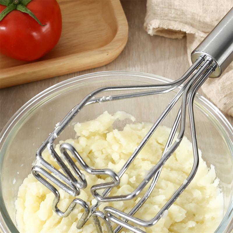 Инструмент для измельчения картофеля на кухне, толкушка для картофеля из нержавеющей стали, ручная машина для измельчения фруктов и овощей под давлением, кухонная дробилка для пищевых продуктов