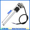 MAIMEIMI BSP1 1/4 41.5MM Thread Water Level Sensor 0-190ohm Sewage Level Sensor Green LED Digital 52MM Dual Gauge with Alarm HTG