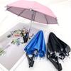 For Creative Mini Umbrella Mobile Phone Universal Holder Outdoor Cycling Mobile Phone Sunscreen Portable Outdoor Rain Accessorie