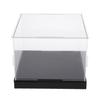 Clear Acrylic Display Box Dustproof Figures Toy Model Case 10x25x15cm