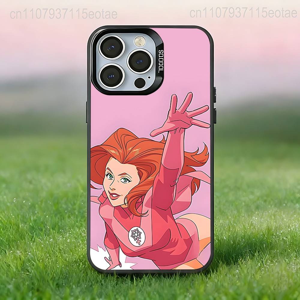 Adult animation l-Invincible Phone Case For iPhone 17,16,15,14,13,12,11,Pro,Max,Plus,E,Air,Mini Anti Fall Black Bumper