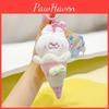 Animal Colorful Ice Cream Plush Keychain Featuring Adorable Fox Rabbit Otter Cat And Bear