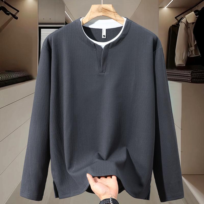 Батал 5XL-13XL Осенние мужские топы оверсайз с длинным рукавом, пуловеры, повседневные мужские толстовки