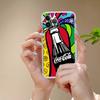Чехол для телефона Coca-cola Vintage для iPhone 17 16 15 14 13 11 12 Pro Max 16 Plus Прозрачный