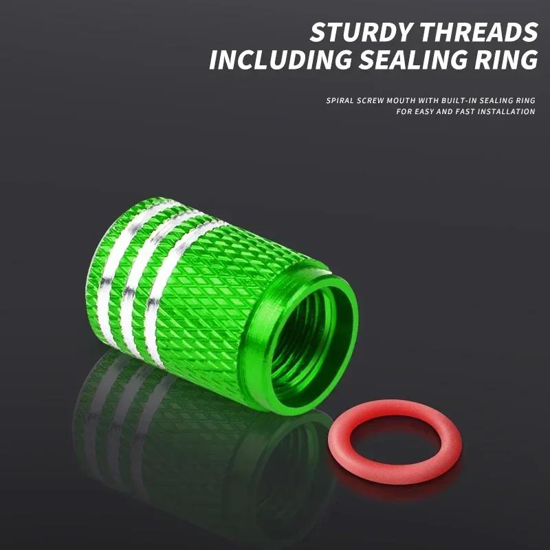 Cars R56 For BMW MINI Car For BMW Automobile Tire Inflation Nozzle Cover Bolt-in Aluminum Theftproof Valve Caps For BMW Mini Coo
