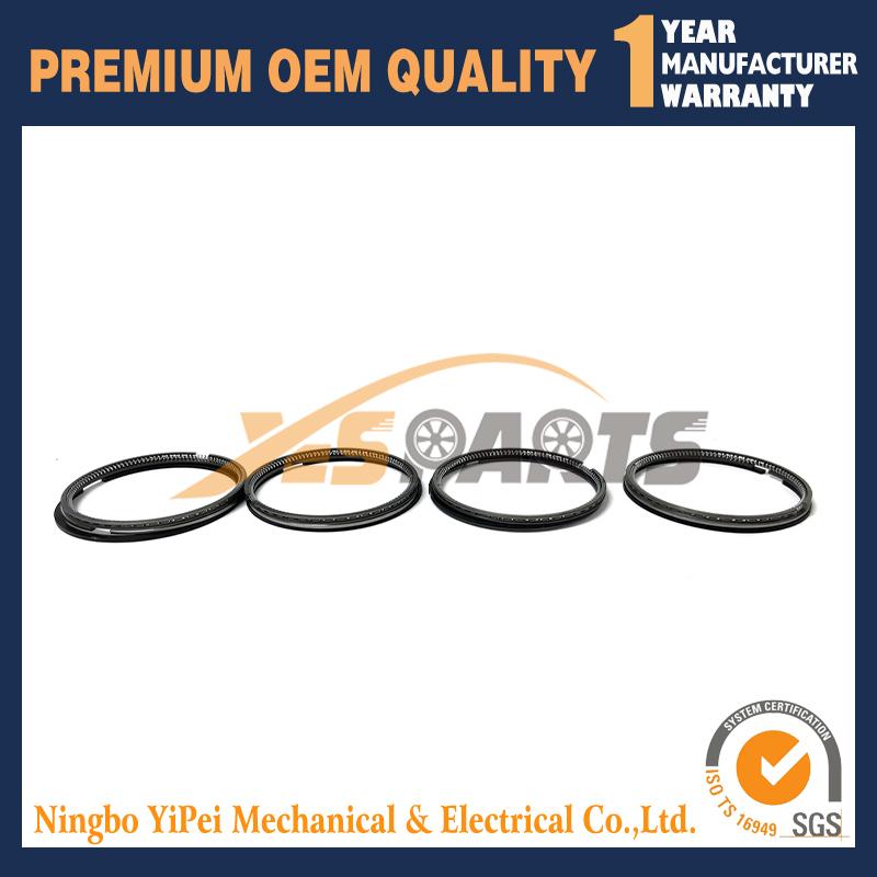 4 set Piston Ring STD 76mm for KUBOTA V1305